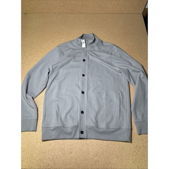 NWT Banana Republic Adult XL Gray Button Jacket E1 - Picture 1 of 6